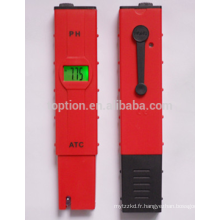 Mini type mètre de pH de stylo de Digital / mètre de pH de poche pour le laboratoire